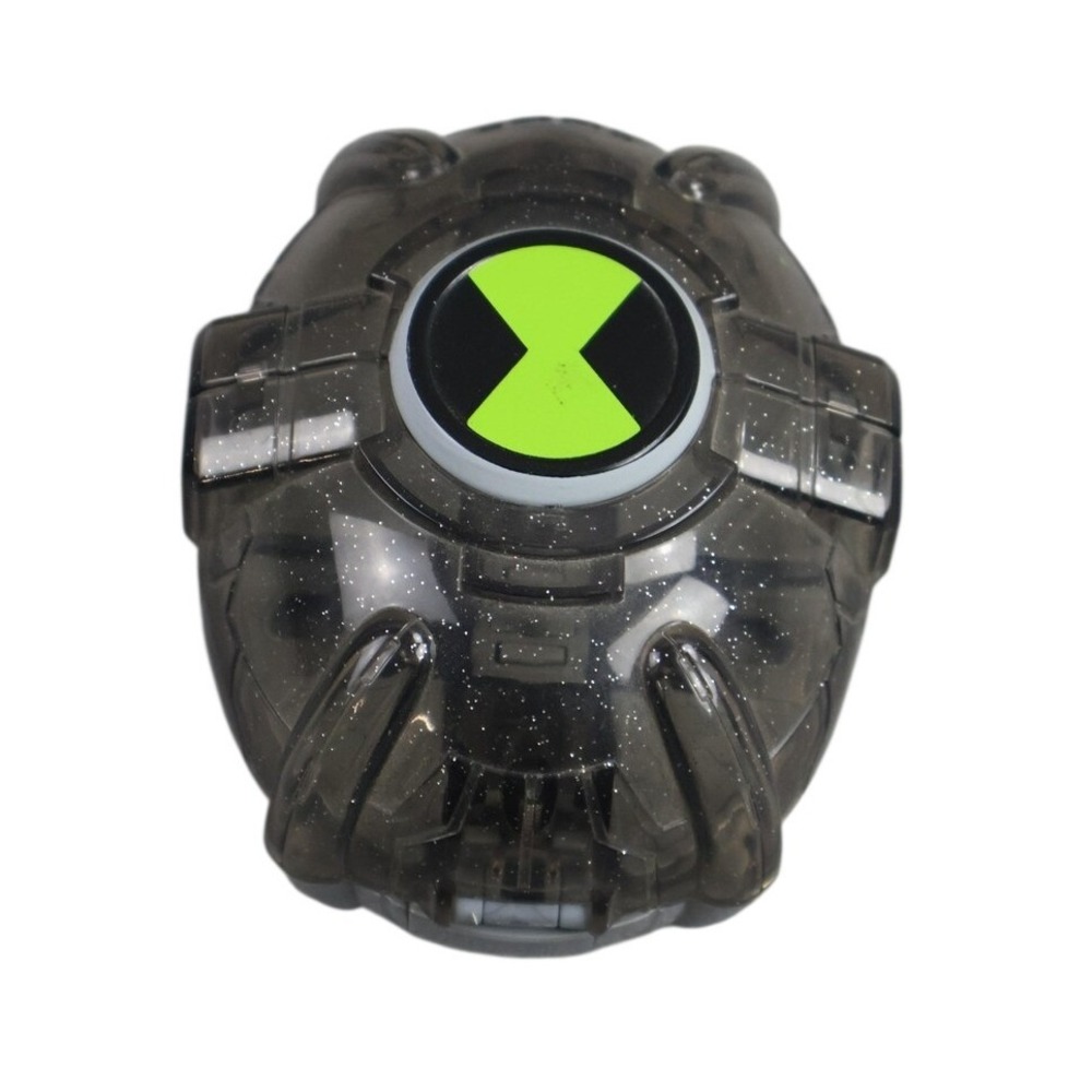 Bandai Ben 10 Omnitrix Jewelry Wrist Device Black Glitter Unboxed Toy Watch